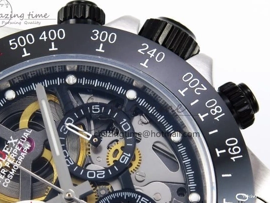 Bracelet Edition SONIC Daytona SS Bezel Skeleton Skeleton Best SA4130 Dial on Ceramic Oyster 0127